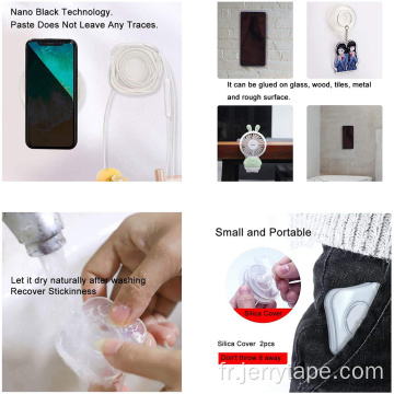 Pour tous les téléphones Flourish nano gel pad universel